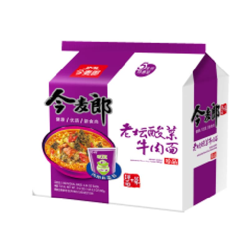Jin Mai Lang Légumes fermentés classiques 120 g x 5 (lot de 5)