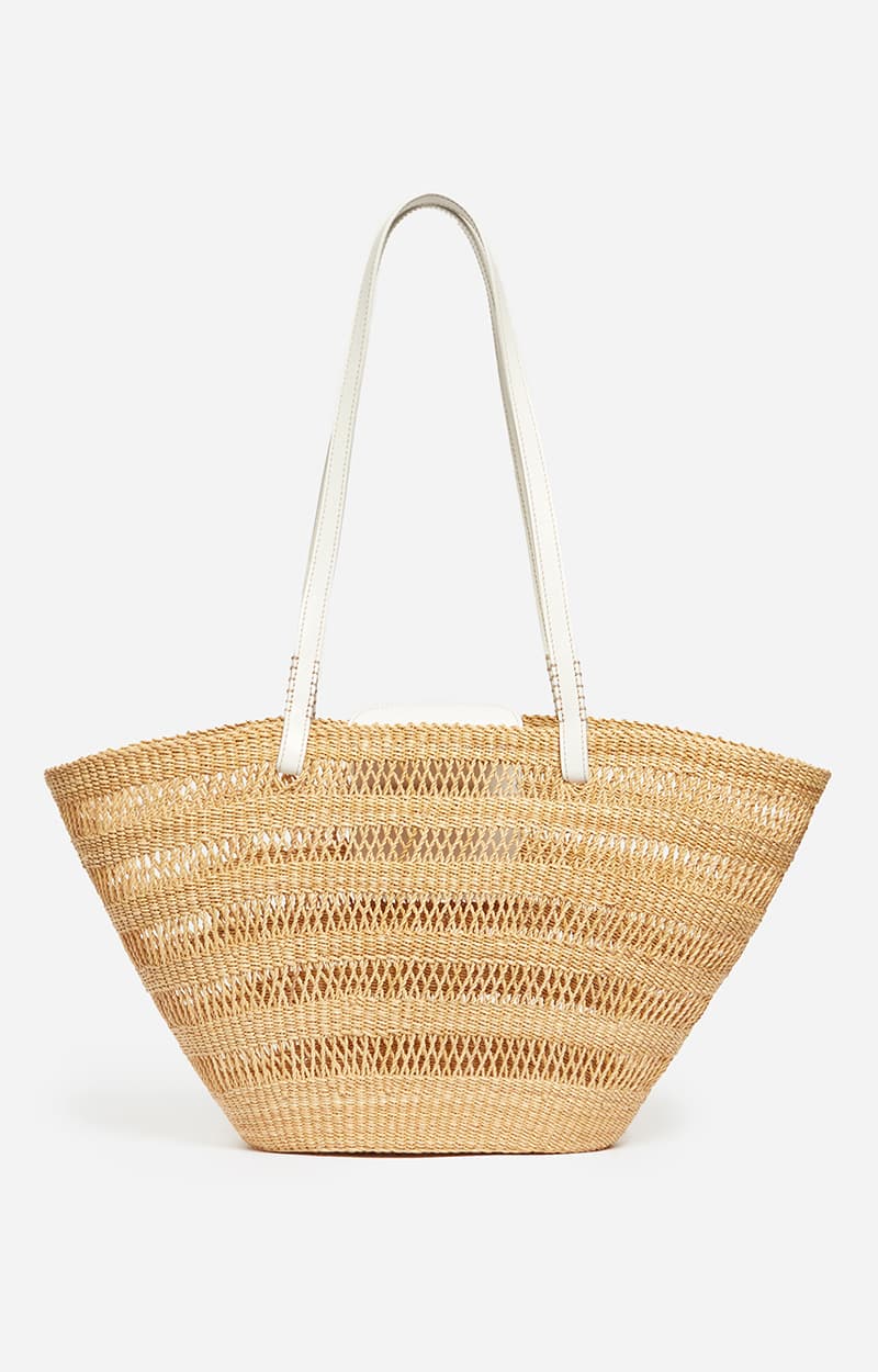 Grand Panier Reed - Ecru - Femme - Vanessa Bruno